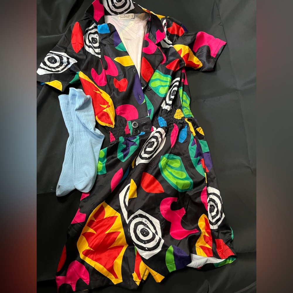 * ✦: Eleven Stranger Things Season 3 Romper Costume Cosplay w/ matching socks